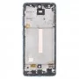 Pour Samsung Galaxy A52 4G SM-A525 6,43 pouces OLED LCD écran numériseur assemblage complet avec cadre (bleu)